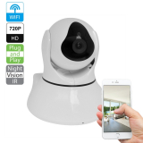 HD Wireless Pantilt 2-Way Audio IP Camera with Night Vision