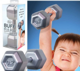 BUFF BABY DUMBBELL RATTLE