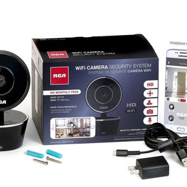 RCA WiFi Video Camera Home Security System with Motion Detection