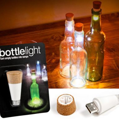 RECHARGABLE BOTTLE LIGHT