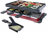 8 Person Raclette with Reversible Cast Iron Grill/Griddle Plate