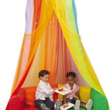 Rainbow Retreat Canopy For Kids