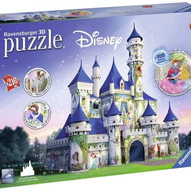 Ravensburger Disney Castle 216 Piece 3D Jigsaw Puzzle for Kids and Adults