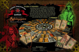 Ravingspire Assault on the Tower of Madness. A Deck-Building, Rotating Dungeon Board Game for 1 to 6 players