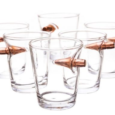 Real Bullet Shot Glass