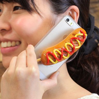 Realistic food samples iphone case