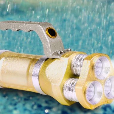 Rechargeable LED Searchlight Tactical Flashlight CREE T6 Spotlight