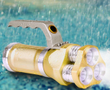 Rechargeable LED Searchlight Tactical Flashlight