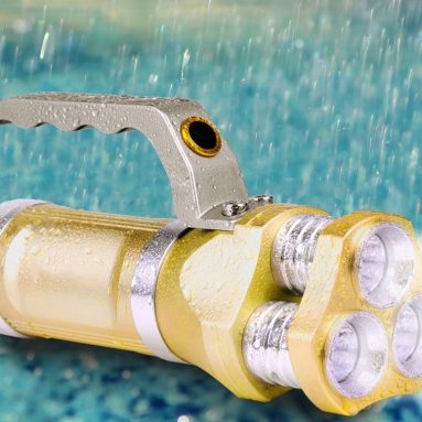 Rechargeable LED Searchlight Tactical Flashlight