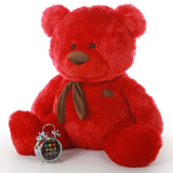 Red, Stuffed Teddy Bear