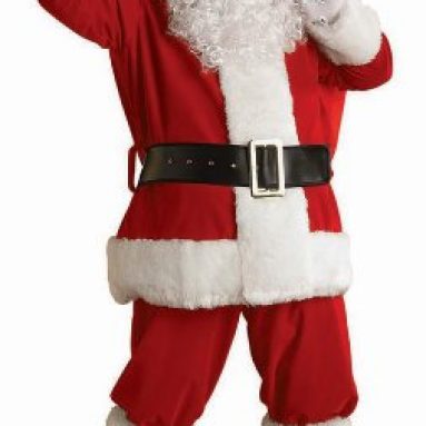 Regal Plush Santa Suit