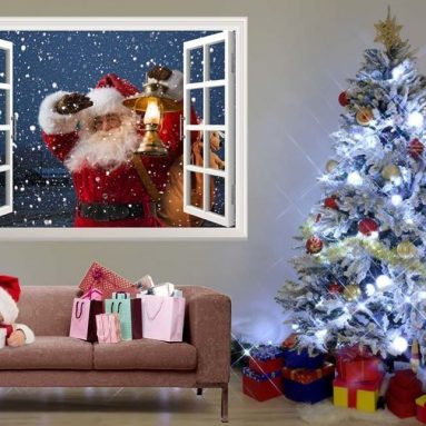 Removable Wall Sticker Wall Mural – Santa Claus