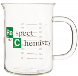 Respect the Chemistry Beaker Mug