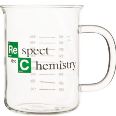 Respect the Chemistry Beaker Mug