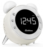 Retro Alarm Clock Radio with Motion Activated Night Light and Snooze