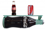 Retro Coca Cola Resin 3D Bottle Wall Shelf