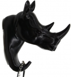 Rhino Head Single Wall Decoration Hook