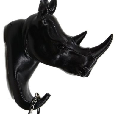 Rhino Head Single Wall Decoration Hook