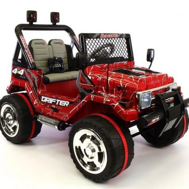 Ride on Car Toy Jeep Wrangler Style 2 Motors