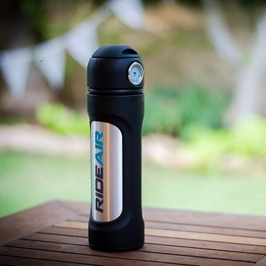 RideAir – The Effortless Air Pump. Portable Air Can for Bike Tires and Tubeless Seating