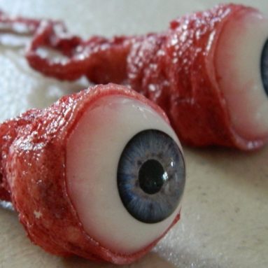 Ripped Out Eyeball Movie Quality Prop