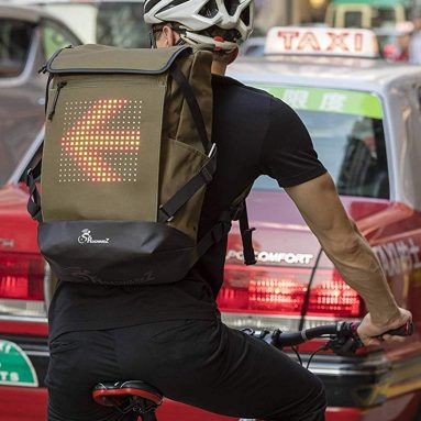 Road Tracker Bluetooth-Enabled Cycling Backpack