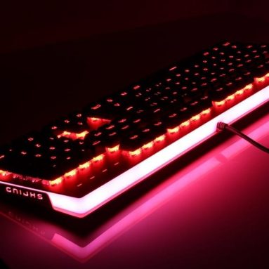 Robot Mechanical Gaming Keyboard Red LED