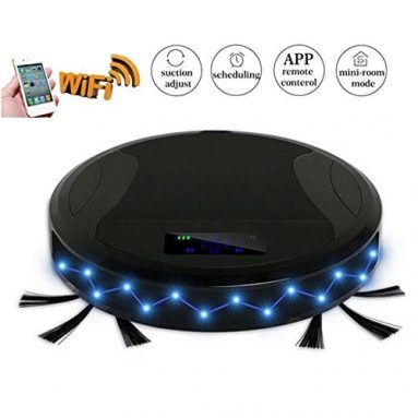 Robotic Vacuum Cleaner with WIFI APP Control