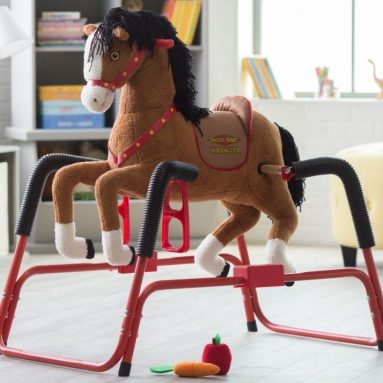 Rockin’ Rider Wrangler Talking Spring Horse