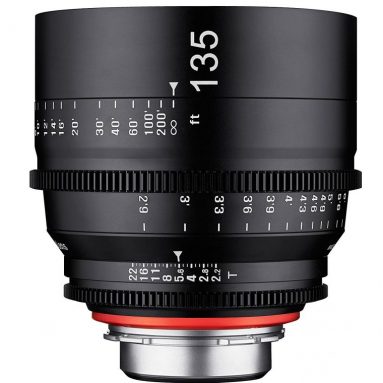 Rokinon Xeen 135mm T2.2 Professional Cine Lens for Canon EF Mount – Canon EF