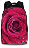 Romantic Rose Floral Backpack