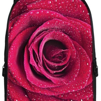 Romantic Rose Floral Backpack