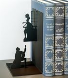 Romeo & Juliet metal bookend