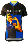 Rosie the Riveter Womens Cycling Jersey