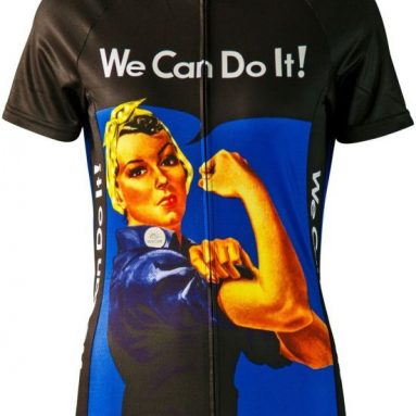 Rosie the Riveter Womens Cycling Jersey