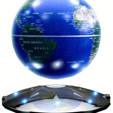 Rotation Mirror Luxury Creative Shape Magnetic Suspension Maglev Levitation Globe
