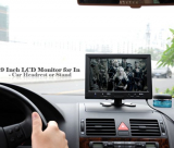 9 Inch LCD Monitor for In-Car Headrest or Stand