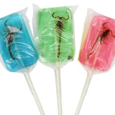 Scorpion Lollipops
