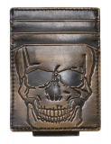SKULL Front Pocket Wallet