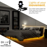 SLR Lighting LED Bed Lighting Soft Glow with Multi-Color Motion Activated Kit