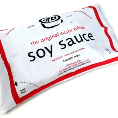 SOY SAUCE PACKET PILLOW CASE