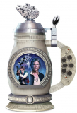 STAR WARS Han Solo Millennium Falcon Heirloom Porcelain Collector Stein