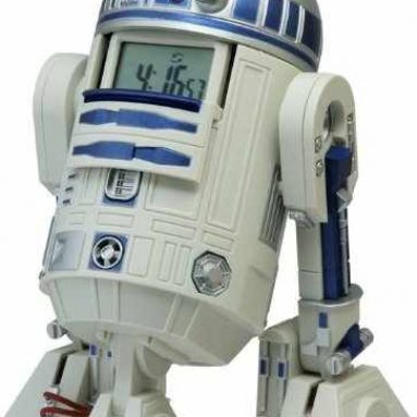 STAR WARS R2-D2 Action Alarm Clock