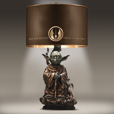 STAR WARS Yoda Bronze – Colored Resin Lamp