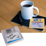 FLOPPY DISK STICKY NOTES