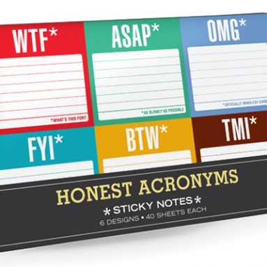 HONEST ACRONYMS GIFT SET