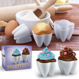 SWEET tooth cupcake molds