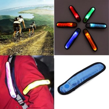 Safety Reflective Belt Strap Arm Band Outdoor Sports Night Cycling Running