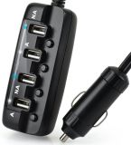 Saicoo 8A/40W 4 USB High output Ports Car Charger