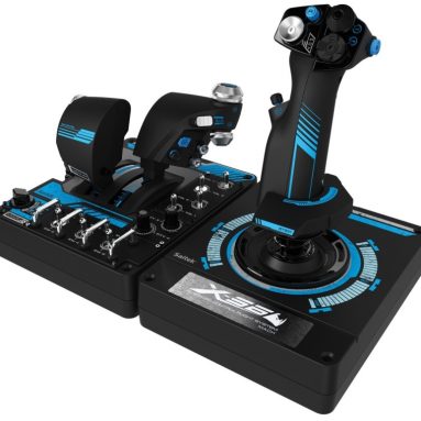 Saitek Pro X-56 Rhino H.O.T.A.S. Video Game Flight Controller for PC